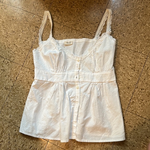 Brandy Melville white Tiffany tank top - Picture 1 of 1